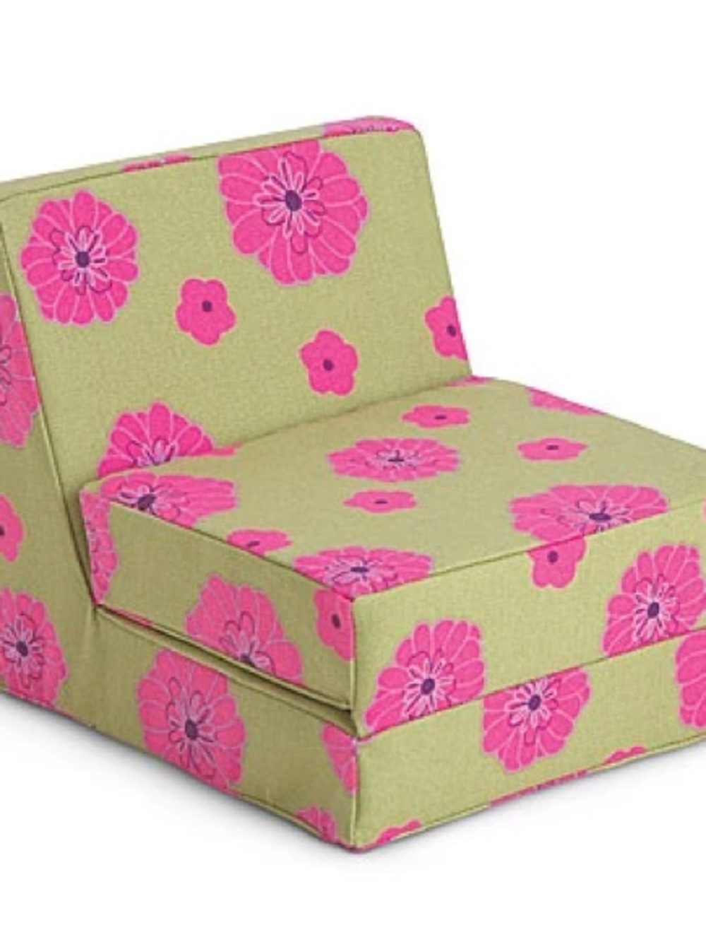 American Girl Doll Floral Flip Chair